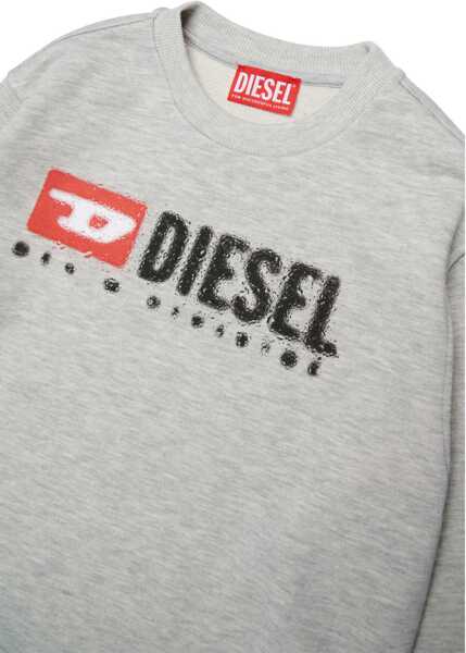 Hanorace Diesel Sweatshirt With Logo GREY Baieti (BM 19729682) 3