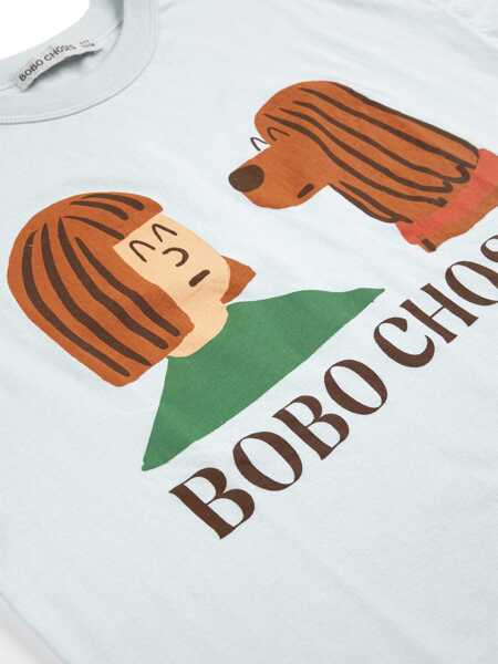 Tricouri Bobo Choses Friends In A Pickle T-Shirt AZURE Baieti (BM 19729688) 2