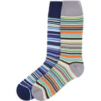Lenjerie intima Paul Smith pentru Barbati - Sosete Paul Smith 2-Pack Striped Socks MULTICOLOUR Barbati (BM 19729709) - B-mall.ro