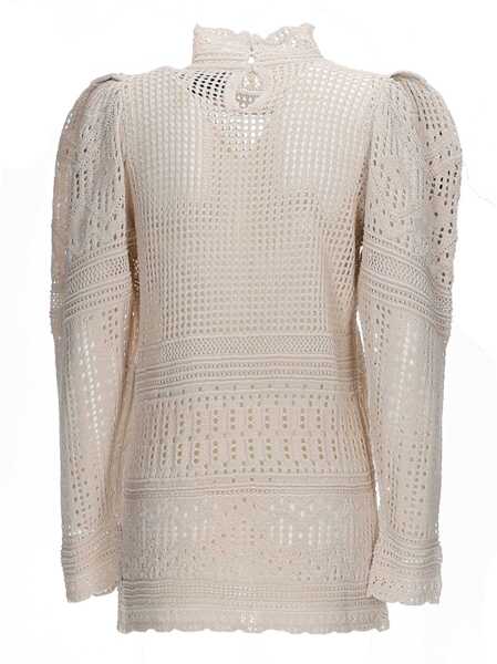 Bluze Isabel Marant Dahara Crochet Top IVORY Femei (BM 19729712) 2