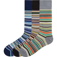 Lenjerie intima Paul Smith pentru Barbati - Sosete Paul Smith 3-Pack Striped Socks MULTICOLOUR Barbati (BM 19729715) - B-mall.ro