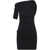 JACQUEMUS Drapeado Mini Dress BLACK