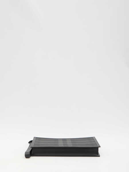 Genti de mana Burberry Check Pouch BLACK Barbati (BM 19729823) 3