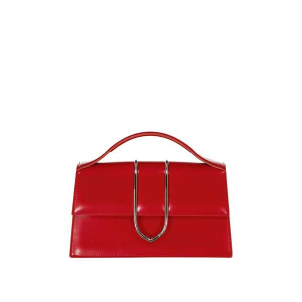 Genti de mana JACQUEMUS Jacquemus Le Grand Bambino Shoulder Bag Red Femei (BM 19729899) 3