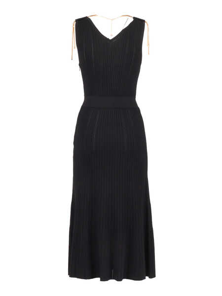 Rochii Elisabetta Franchi KNIT DRESS Black   Femei (BM 19729908) 2