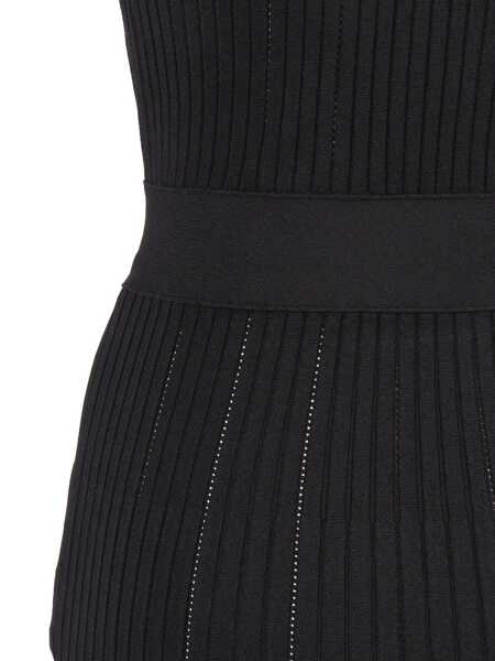 Rochii Elisabetta Franchi KNIT DRESS Black   Femei (BM 19729908) 3