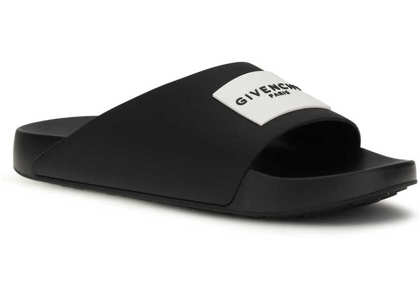 Sandale Givenchy Rubber Slippers BLACK Barbati (BM 19729952) 2