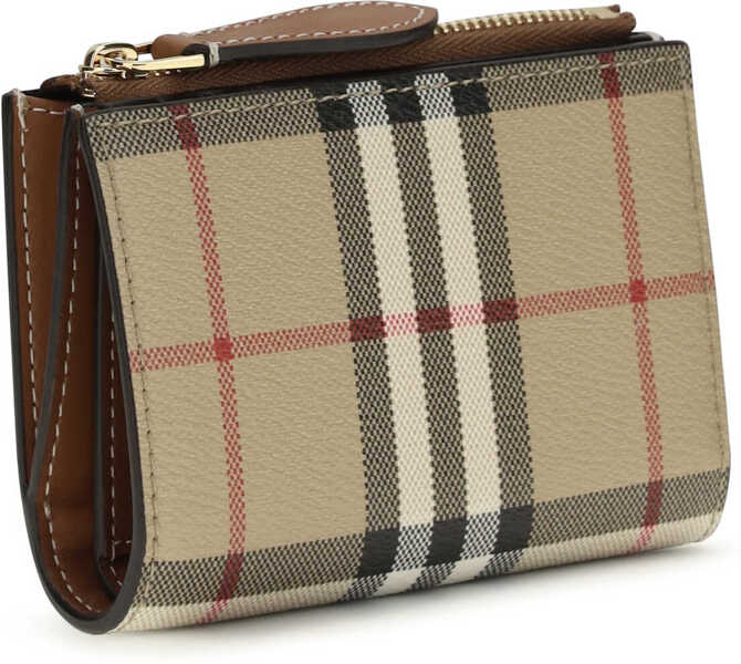 Portofele Burberry Check printed canvas Wallet VNTG CHK/BRIAR BROWN Femei (BM 19729964) 2