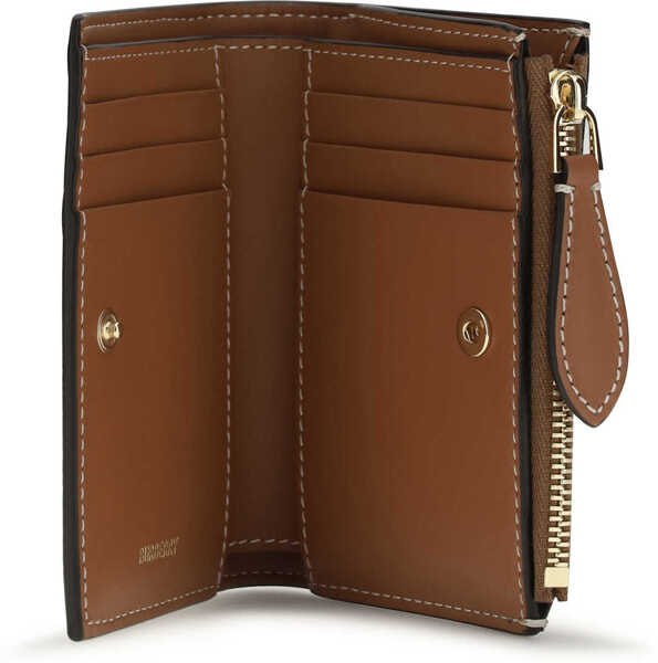 Portofele Burberry Check printed canvas Wallet VNTG CHK/BRIAR BROWN Femei (BM 19729964) 3