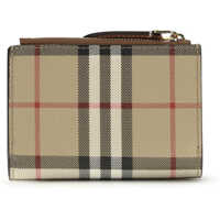 Portofele Check printed canvas Wallet Femei