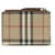 Burberry Check printed canvas Wallet VNTG CHK/BRIAR BROWN