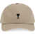 AMI Paris Cotton Baseball Hat BEIGE TAUPE
