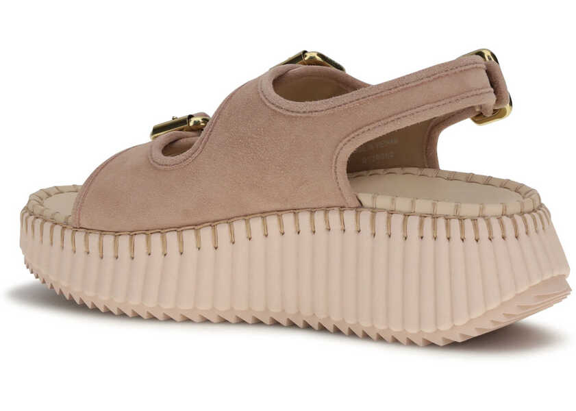 Sandale Chloe Nama wedge Sandals MAPLE PINK Femei (BM 19729994) 3