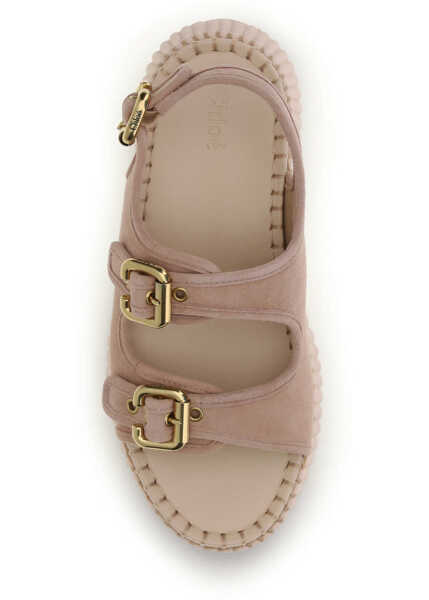 Sandale Chloe Nama wedge Sandals MAPLE PINK Femei (BM 19729994) 4