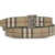 Burberry TB reversible Check Belt ARCHIVE BEIGE/SILVER
