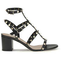 Sandale Leather Rockstud Sandals Femei