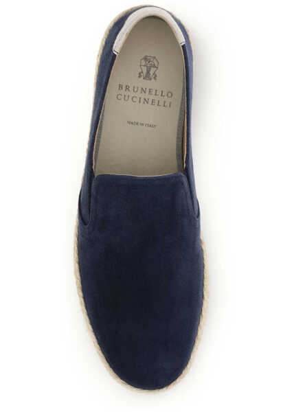 Sneakers Brunello Cucinelli Suede Sneakers MIDNIGHTLAMB Barbati (BM 19730054) 4