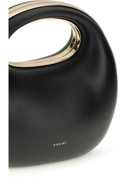 Genti de mana Sacai Rigid Handbag BLACK Femei (BM 19730057) 4