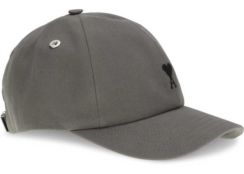 Sepci AMI Paris Cotton Baseball Hat CARBONE Barbati (BM 19730060) 2