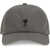 AMI Paris Cotton Baseball Hat CARBONE