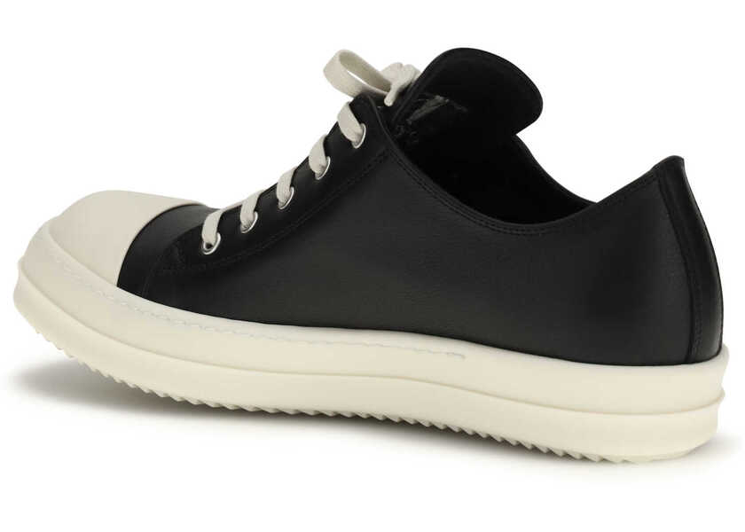 Sneakers Rick Owens Extreme Low Sneakers BLACK/MILK/MILK Barbati (BM 19730063) 3