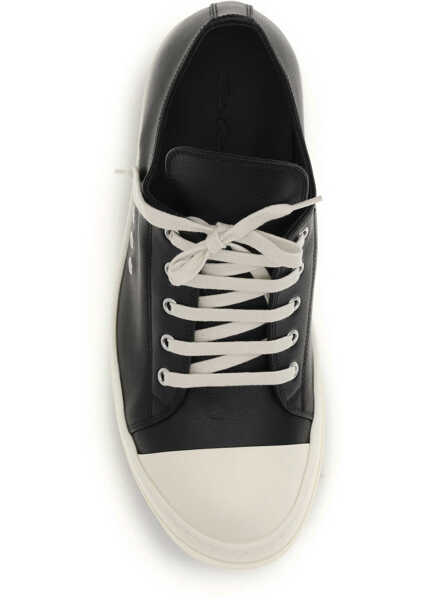 Sneakers Rick Owens Extreme Low Sneakers BLACK/MILK/MILK Barbati (BM 19730063) 4