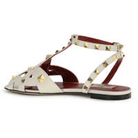 Sandale Valentino Garavani Dama - Sandale Valentino Garavani Studdy Sandals IVORY Femei (BM 19730066) - B-mall.ro