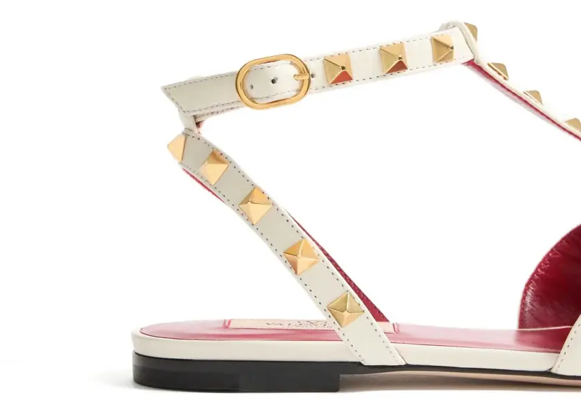 Sandale Valentino Garavani Studdy Sandals IVORY Femei (BM 19730066) 4