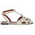 Valentino Garavani Studdy Sandals IVORY
