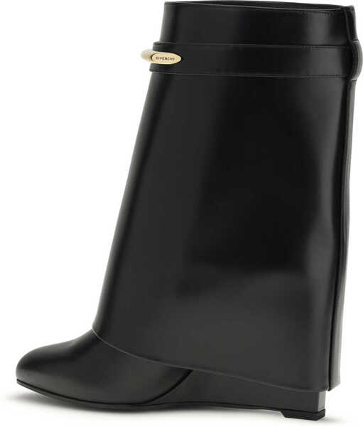 Bocanci casual Givenchy Leather Shark Ankle Boots BLACK Femei (BM 19730084) 3