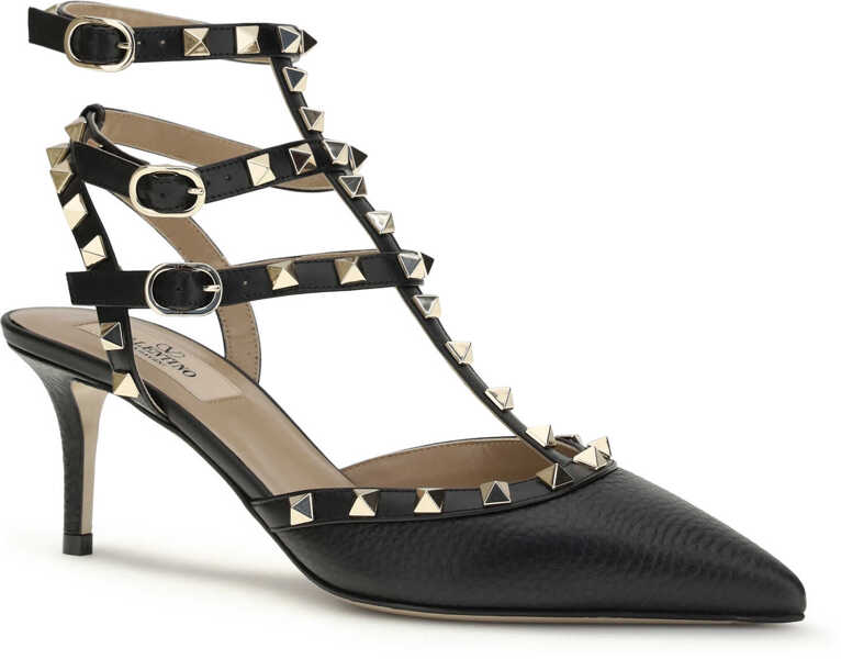 Pantofi cu toc Valentino Garavani Rockstud Pumps NERO/NERO Femei (BM 19730087) 2