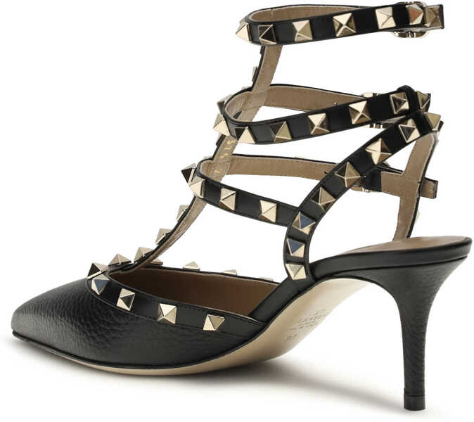 Pantofi cu toc Valentino Garavani Rockstud Pumps NERO/NERO Femei (BM 19730087) 3
