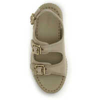 Sandale Chloe Dama - Sandale Chloe Nama wedge Sandals BEACH SAND Femei (BM 19730105) - B-mall.ro