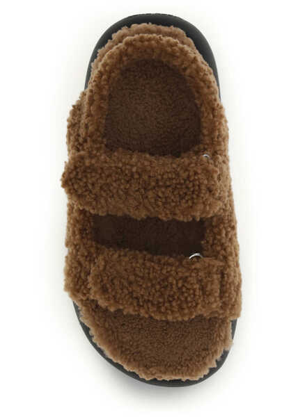 Sandale Moon Boot The Fur-lined Sandals COGNAC Femei (BM 19730114) 4