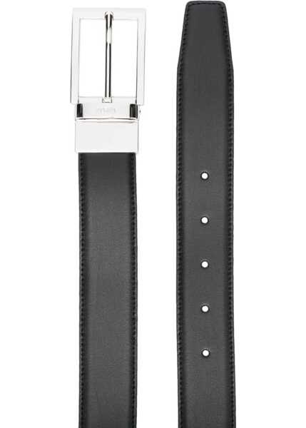 Curele ZEGNA Reversible Belt BLACK Barbati (BM 19730141) 2