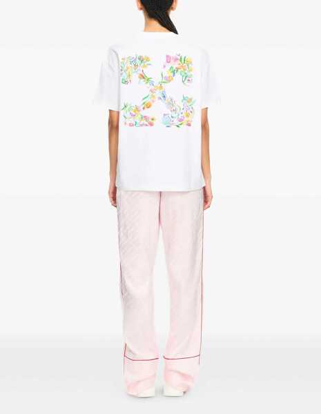 Tricouri Off-White T-Shirt With Logo WHITE Femei (BM 19730150) 3