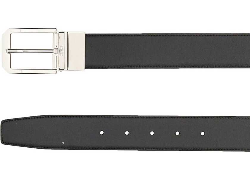 Curele ZEGNA Cintura Reversibile BROWN Barbati (BM 19730156) 4