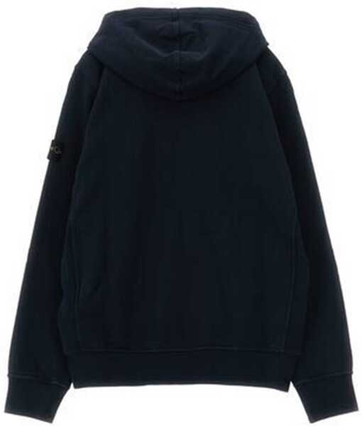 Hanorace Stone Island Sweatshirt With Logo BLUE Baieti (BM 19730195) 2