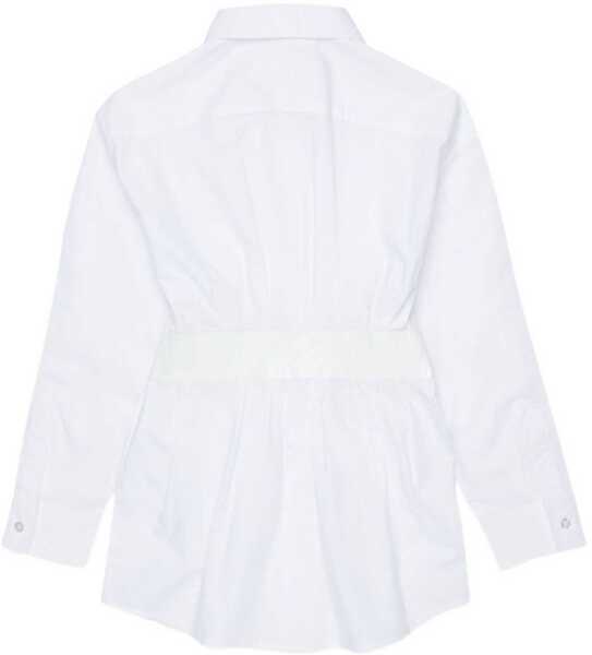 Camasi casual MM6 Maison Margiela Shirt WHITE Baieti (BM 19730213) 2