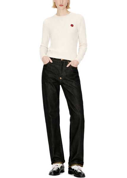 Pulovere casual Kenzo Boke Flower Jersey POWDER Femei (BM 19730216) 2