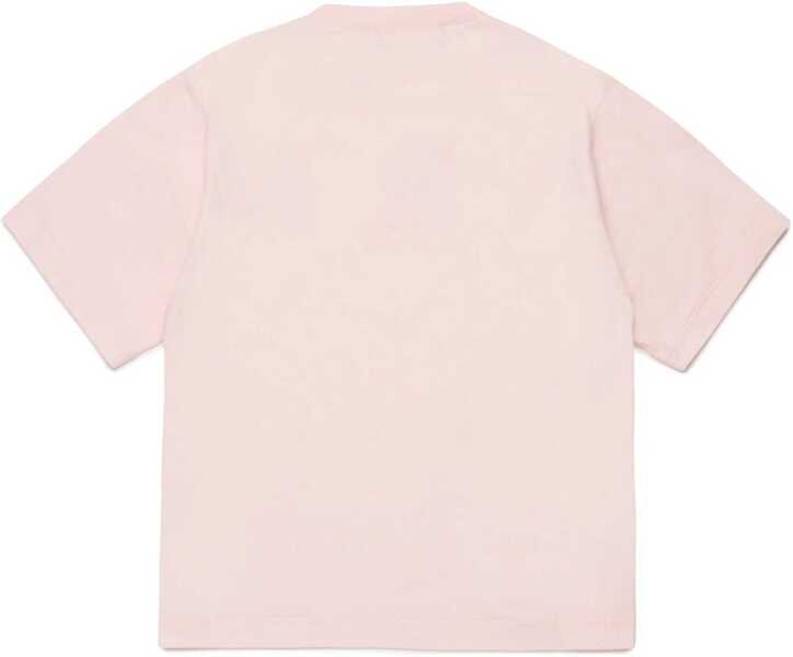 Tricouri Marni T-Shirt With Logo PINK Baieti (BM 19730222) 2