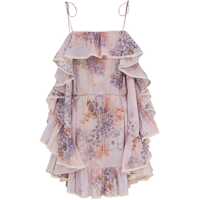 Rochii casual Mini Dress With Ruffles "Cascadian" Femei