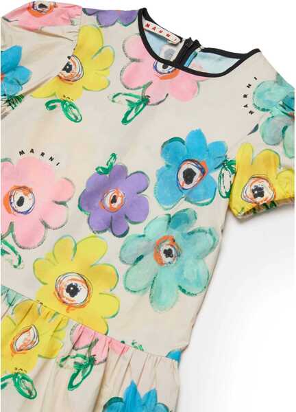 Rochii casual Marni Dress Flower MULTICOLOUR Fete (BM 19730246) 3