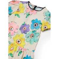 Rochii pentru Fete - Rochii casual Marni Dress Flower MULTICOLOUR Fete (BM 19730246) - B-mall.ro