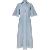 Rochii casual "Daylight" Denim Midi Dress Femei