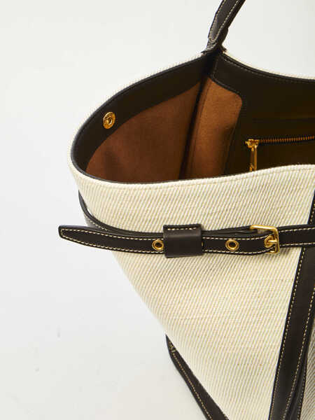 Genti de mana TODS Shopping Bag Medium WHITE Femei (BM 19730351) 3