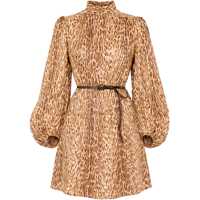 Rochii casual Animal Print Mini Dress Femei