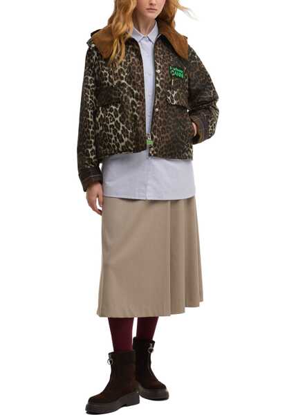 Sacouri office Barbour Ganni X Barbour Jacket ANIMALIER Femei (BM 19730363) 2