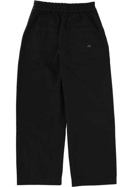 Pantaloni Paul Smith Cotton Tailored Pants BLACK Femei (BM 19730387) 3