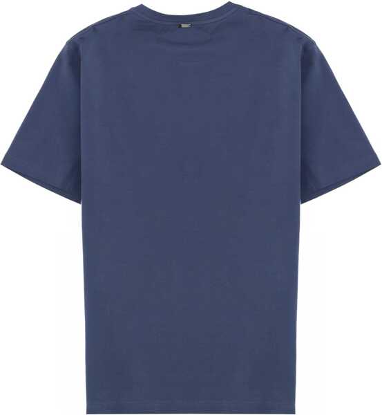Tricouri Herno Cotton T-Shirt BLUE Barbati (BM 19730399) 2